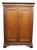 Louis Philippe Style Cherry Armoire Wardrobe For Sale