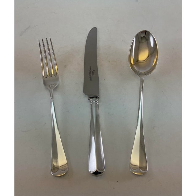 1980s 1980s Silver Plated Dinner Fork, Rattail For Sale - Image 5 of 13