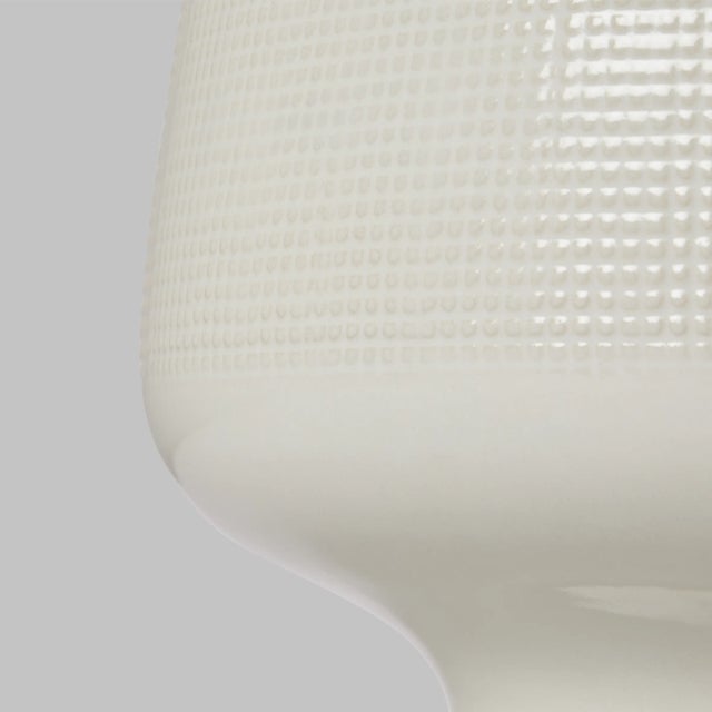 Transitional Aerin by Visual Comfort Studio Ornella Medium Table Lamp in New White For Sale - Image 3 of 5