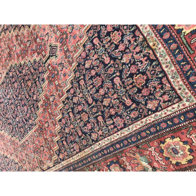 Antique Senneh Rug, 1890s For Sale - Image 13 of 18