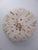 Mid-Century Modern White Speckled Beige Juju Hat For Sale - Image 3 of 9