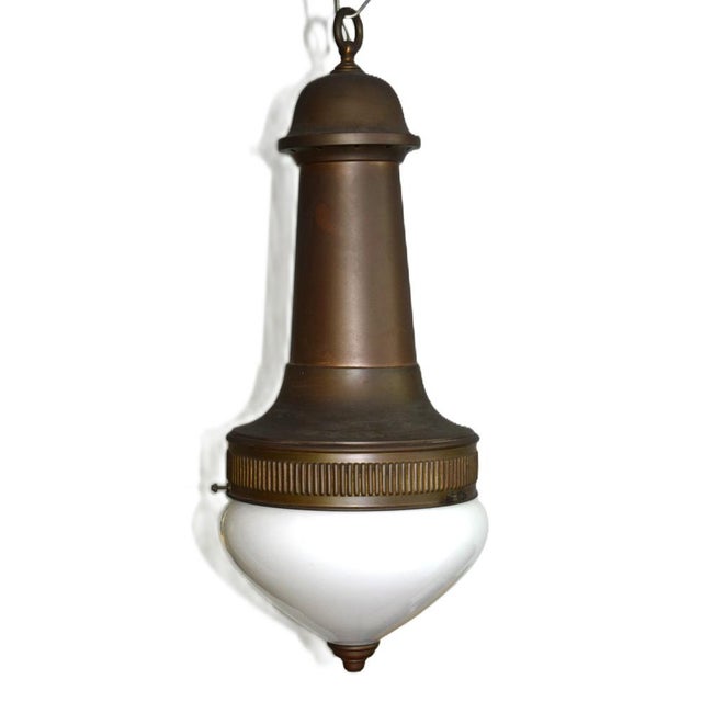 Large Hall Lamp by Otto Wagner, 1890s For Sale - Image 6 of 9