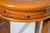 Maitland Smith Style Round Leather Wrapped Brass Gueridon Side Drink Table For Sale In Cincinnati - Image 6 of 11