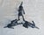 1970s Hollywood Regency Solid Bronze Triple Rearing Stallion Figurine – Single Integrated Piece For Sale - Image 4 of 5