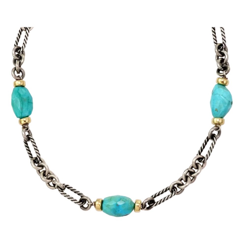 David Yurman Turquoise Necklace