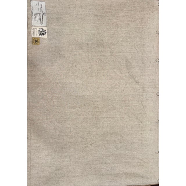 1970s “Barques À Avignon” Wool Tapestry by Robert Debiève – Certified French Mid-Century Modern Textile Art For Sale - Image 4 of 4