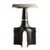 "Quartina" Bar Stool With Stainless Steel and Bronze For Sale - Image 4 of 6