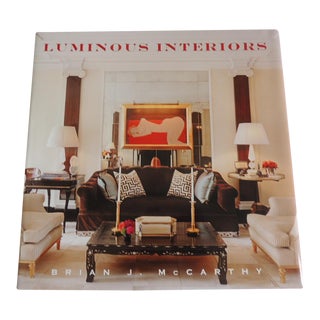 Luminous Interiors Hardcover Coffee Table Decorating Book For Sale