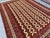 Tribal Ivory Turkmen Bokhara Hand-Knotted Wool Rug - 6'9" X 9'6" For Sale - Image 3 of 11