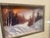 Contemporary Late 20th Century First Snow Watercolor Painting by C. Evridge For Sale - Image 3 of 7