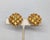 Vintage 1960s Signed Crown Trifari Faux-Citrine & Topaz Clip Earrings-2 Pieces For Sale In Philadelphia - Image 6 of 7