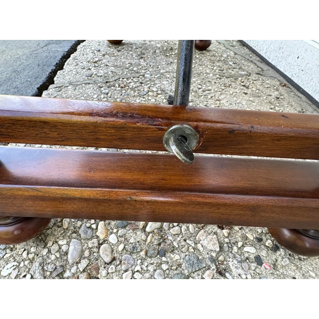 Theodore Alexander Baroque Style Tressle Desk For Sale - Image 11 of 12
