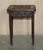 Hand Carved Side Table, 1919 For Sale - Image 14 of 17