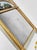 French Trumeau style mirror from the Restoration period, circa 1830. It retains its original mercury glass, fine gold...