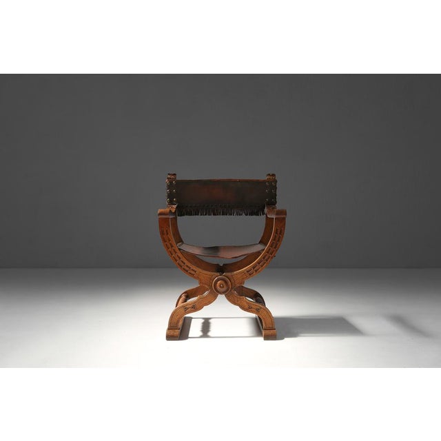 This Neo renaissance throne chair is a unique and elegant piece of furniture that can decorate any room. This chair was...