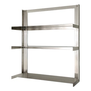 Small Wall Shelf in Steel by Possi and Mono For Sale