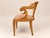 Traditional Empire Oak Gondola Back Armchairs, 1950s, Set of 12 For Sale - Image 3 of 7