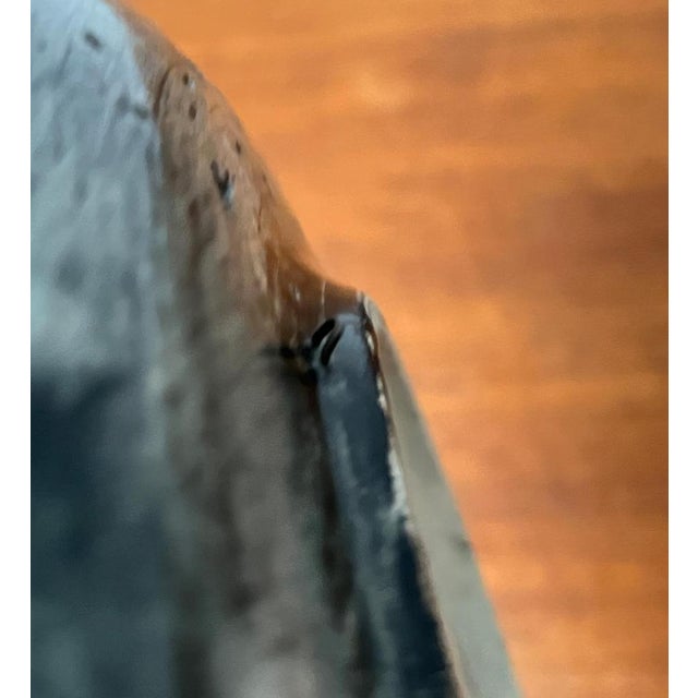 Mid-Century Handmade Ceramic Wall Plate with Viking Designs from Arol, Norway, 1960s For Sale - Image 11 of 15