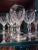 Modern Set of 6 Antique Libbey Crystal Glass Port Wine Cut Panel Air Trap Bubble Stemware For Sale - Image 3 of 8