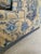 Custom Pierre Frey Braquenié Beige & Blue Toile Club Chair With Manuel Canovas Trim For Sale In New York - Image 6 of 11