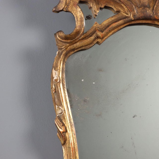 Small Baroque Wall Mirror For Sale - Image 4 of 9