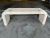 Mid-Century Modern 1970's Betty Cobonpue Scultura Pencil Reed Rattan Bench For Sale - Image 3 of 11