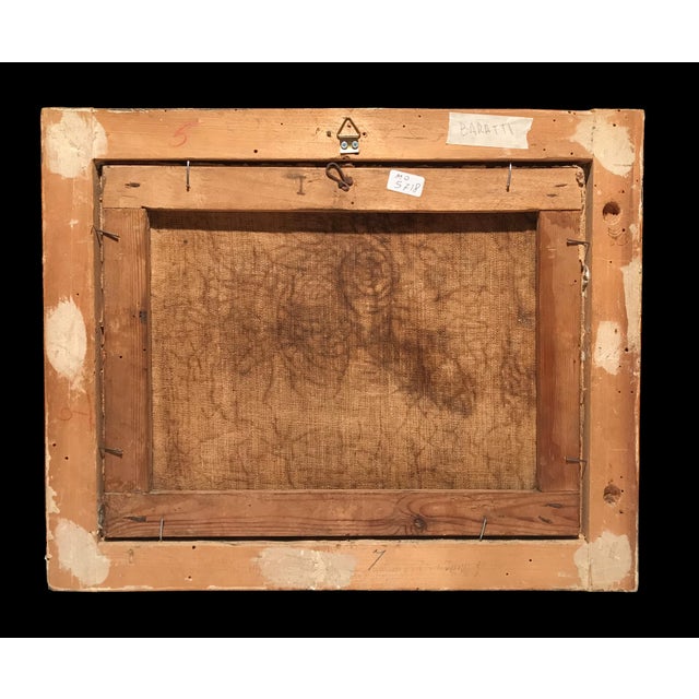 Domenico Guidobono, Living Nature with Pigeon, 18th-17th Century, Oil on Canvas, Framed For Sale - Image 11 of 12