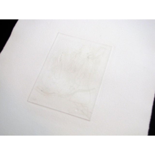 Modern Modern Stanley Hayter Etching W/Archival Frame For Sale - Image 3 of 7