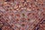 Shabby Chic Art Nouveau Persian Red/Purple Wool Rug - 8'0'' X 11'7'' For Sale - Image 3 of 10