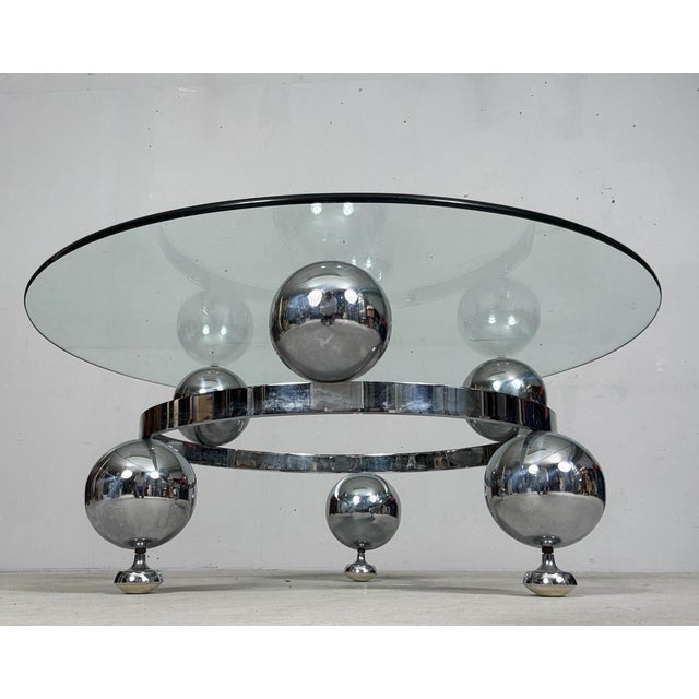 Vintage Space Age Coffee Table, Germany, 1970s For Sale - Image 12 of 12