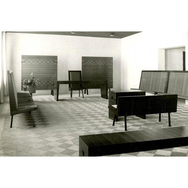 Metal Dutch High Bench by Jan De Jong, 1967 For Sale - Image 7 of 18