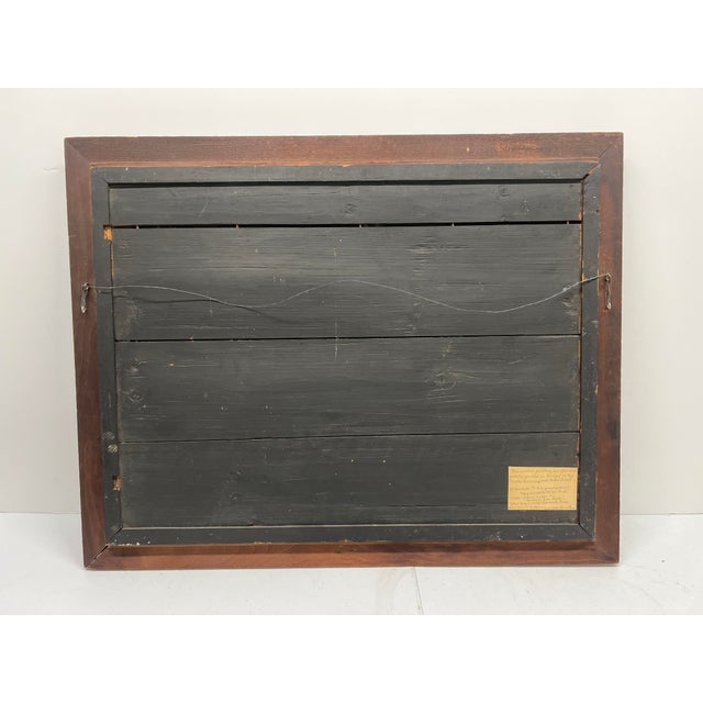 Early Chinese Export Reverse Glass Painting Depicting Deer, Monkeys & Wildlife Qing Dynasty For Sale - Image 10 of 10