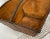 Antique Elm Wood Gathering Basket With Original Iron Details For Sale - Image 9 of 12