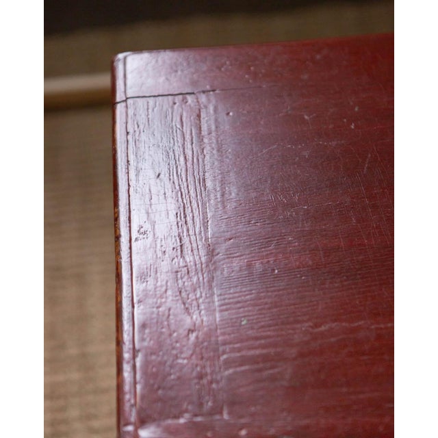 Antique Painted Oak Side Table For Sale - Image 15 of 15