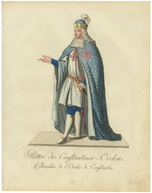 Schwan, Knight of the Constantinian Order, 1791, Print