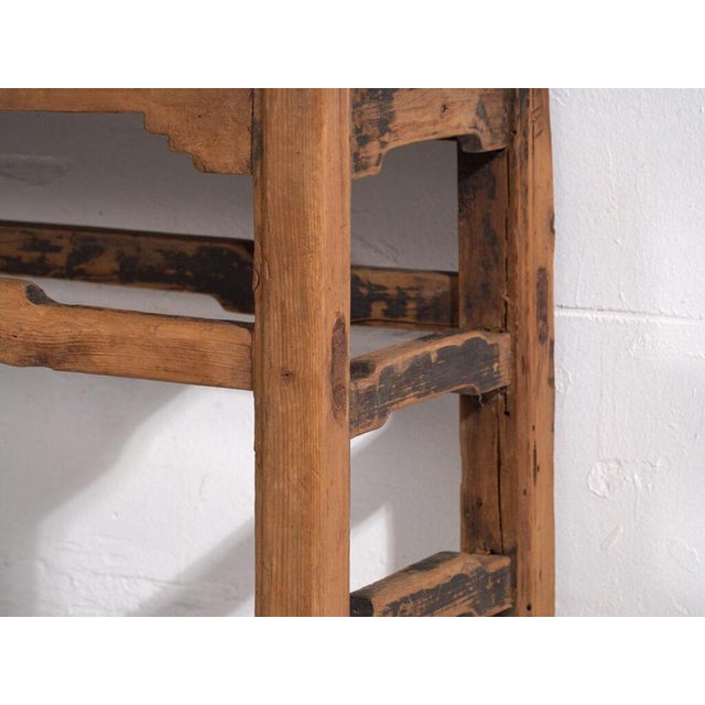 Wood Antique Altar Console Table from Amaru For Sale - Image 7 of 12