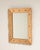 Tan 19th Century France Art Deco Tan Wood Mirror For Sale - Image 8 of 8
