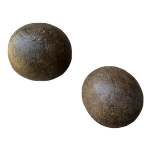 Pair of Antique European Wood Bowling Balls Game Balls