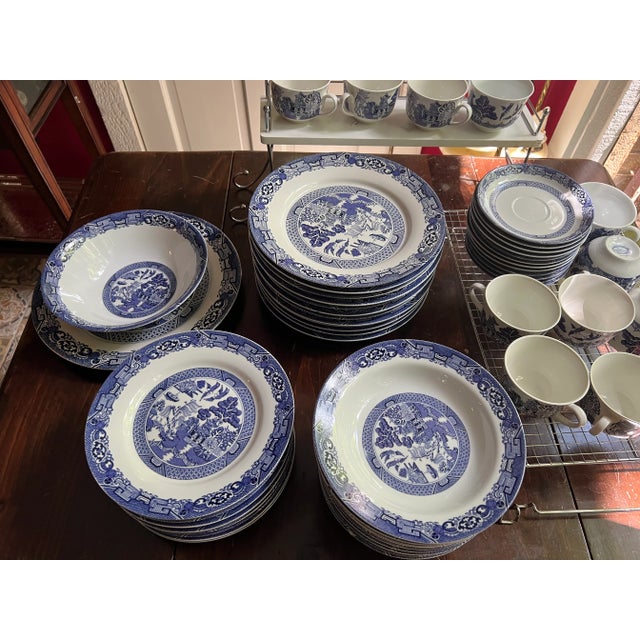 Ceramic Vintage Royal Oak China Set- 62 Pieces For Sale - Image 7 of 7
