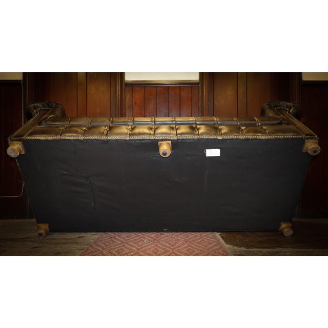 Black Westminster Button Sofas and Ottoman in Black Leather from Timothy Oulton, 2010s, Set of 3 For Sale - Image 8 of 14