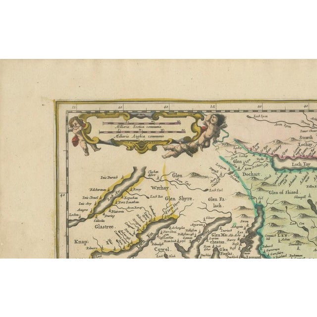 The Provinces of Scotland Map, 1660 For Sale - Image 4 of 10