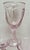 Glass Vintage Pink Wavy Glass Stemware Goblets, Set of Ten For Sale - Image 7 of 10