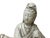 Chinese Vintage Finish Off White Porcelain Reclining Kwan Yin , Bodhisattva Statue For Sale - Image 13 of 13
