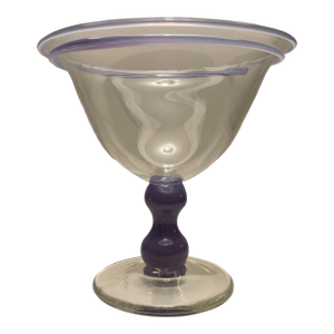1990s Art Glass Compote by Arien