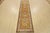 Farmhouse Kazak Runner 2’9” X 9’9” Green Wool Tribal Hand-Knotted Oriental Rug For Sale - Image 3 of 13
