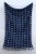 Contemporary Cotton Handwoven Block Printed Throw Blanket For Sale - Image 6 of 6