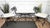 Italian Metal Iron Bench with Roll Arm, 1960s For Sale - Image 9 of 11