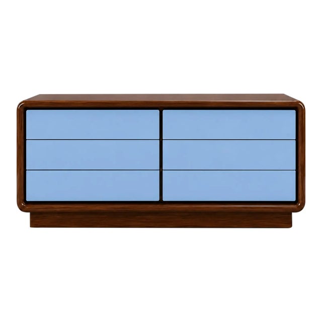 Marvelous Vintage Modern to Postmodern Dresser For Sale - Image 4 of 4