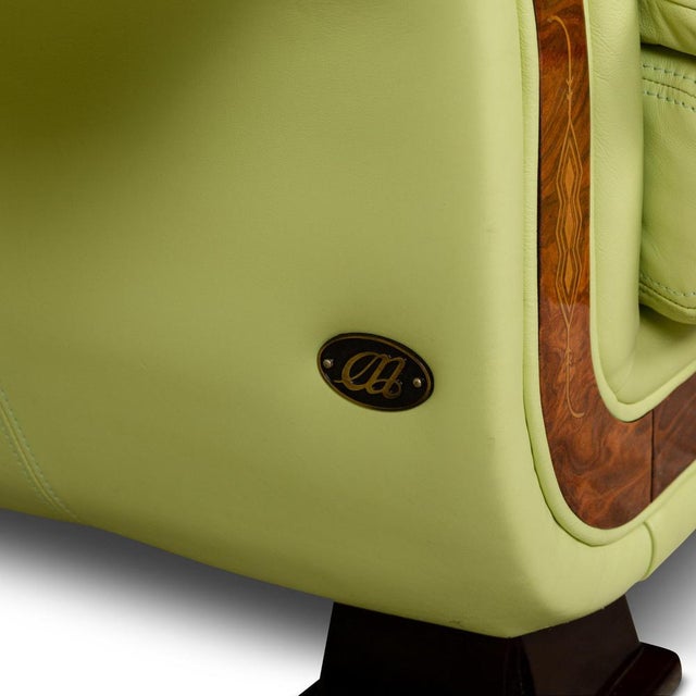 Animal Skin Divani Leather Armchair from Nieri For Sale - Image 7 of 13