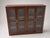 English Classic Mahogany Executive Library With Glass Doors on Credenza For Sale - Image 3 of 6